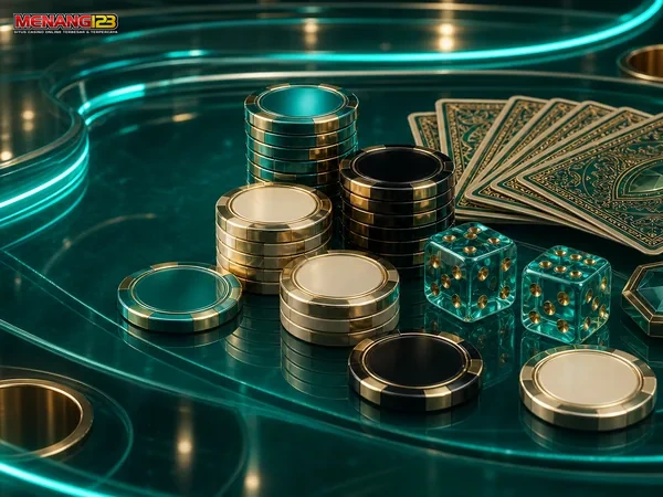 Suasana permainan Live Casino menang123